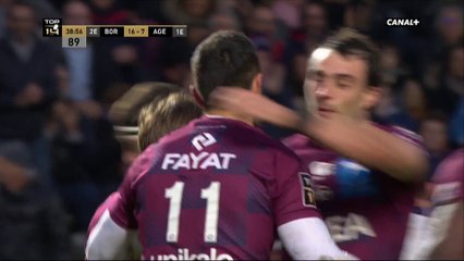39' Essai de Buros pour Bordeaux