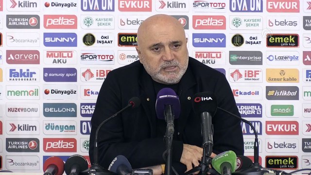 İstikbal Mobilya Kayserispor-Bursaspor maçının ardından - KAYSERİ