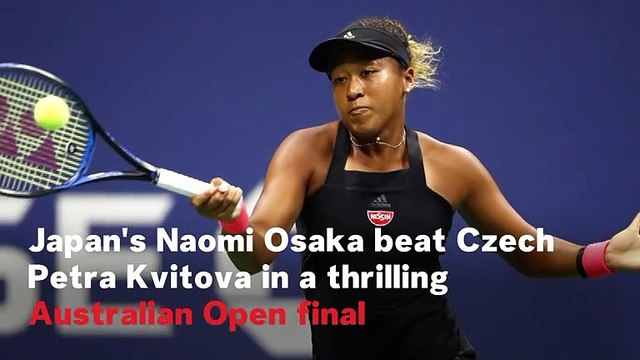Naomi Osaka Beats Petra Kvitova To Win Australian Open 2019