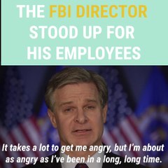 FBI Director Sends Uplifting Message To Unpaid Employees