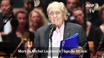 Décès du compositeur oscarisé Michel Legrand