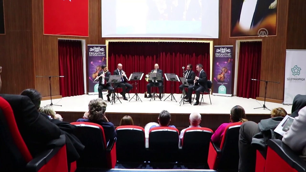 Bosphorus Nefesli Beşlisi konser verdi - TEKİRDAĞ