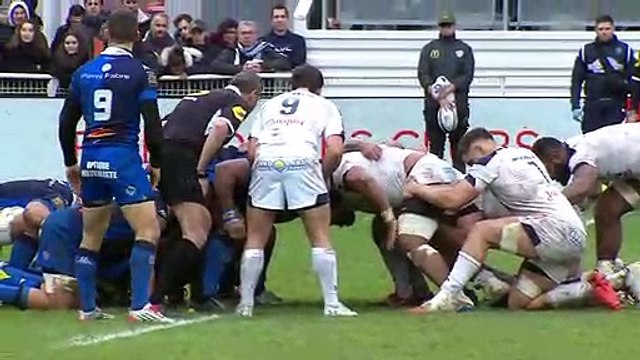 TOP 14 - Essai Peceli YATO (ASM) - Castres - Clermont - J15 - Saison 2018/2019