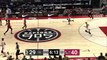 Chris Boucher with the big dunk