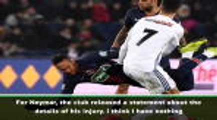 Tải video: Too early to understand Neymar's injury - Tuchel