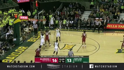 Alabama vs. Baylor Basketball Highlights (2018-19)