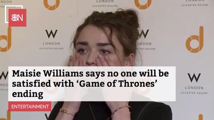Maisie Williams Dishes On The Ending Of Game of Thrones