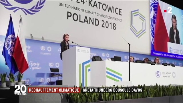 Climat : Greta Thunberg bouscule Davos