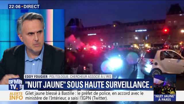 Gilets jaunes: Nuit jaune sous haute surveillance (1/3)