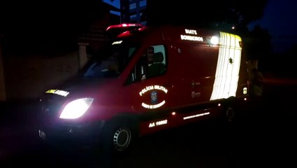 Idosa de 70 anos é socorrida após sofrer queda na Região Central