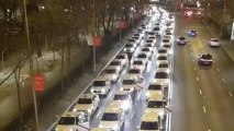 Los Taxistas quieren colapsar Colón y algunas de las principales arterias de Madrid.