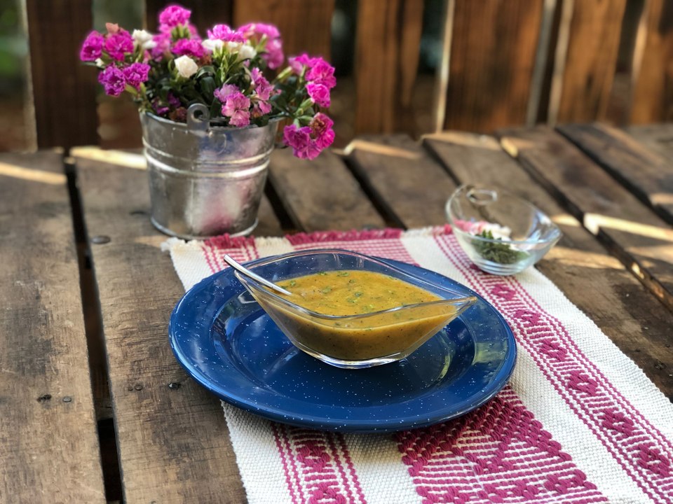 Salsa de tomate de árbol o tamarillo