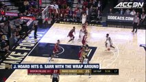 Wake Forest's Jaylen Hoard Hits Olivier Sarr With The Wrap Around