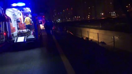 Hatip Çayı'na düşen otomobilin sürücüsü kurtarıldı - ANKARA