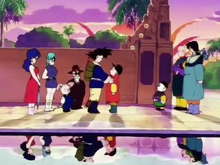 Krillin se pone feliz al ver a goku denuevo (HD)