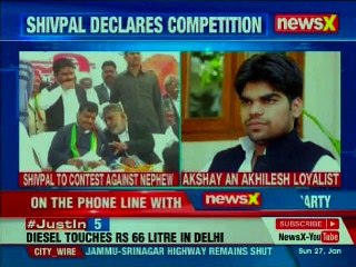 Family battle in Lok Sabha election: Shivpal Yadav to contest against nephew Akshay Yadav from Firozabad