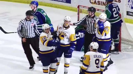 WHL Swift Current 5 at Saskatoon Blades 4 – OT