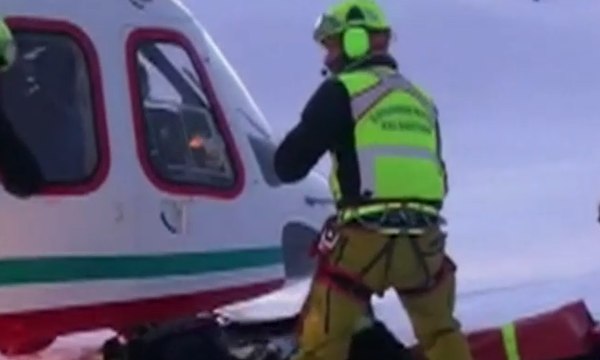 Tabrakan Helikopter-Pesawat di Wilayah Pegunungan Alpen, 7 Orang Tewas