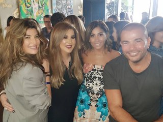 هذا ما قالته دينا الشربيني عن موعد زواجها من عمرو دياب!
