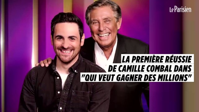 La première réussie de Camille Combal dans Qui veut gagner des millions