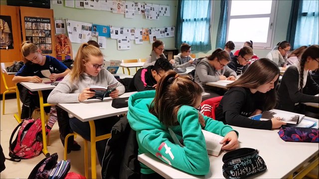 Au collège Jules-Romains, les élèves lisent tous les jours
