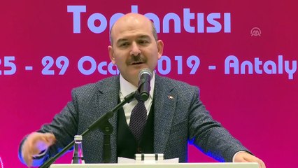 Soylu: '2019 yılında yıkılması gereken bütün metruk binaları yıkıp geçeceğiz'- ANTALYA