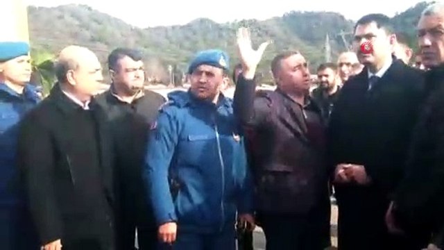 Çevre ve Şehircilik Bakanı Murat Kurum, Buse'nin arandığı noktada incelemelerde bulundu