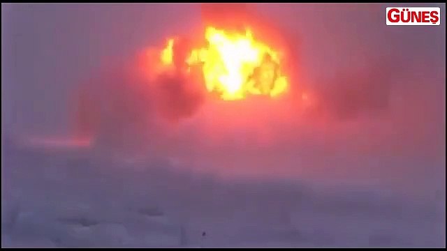 Rus Tu-22M3 savaş uçağının düşme anının görüntüleri yayınlandı