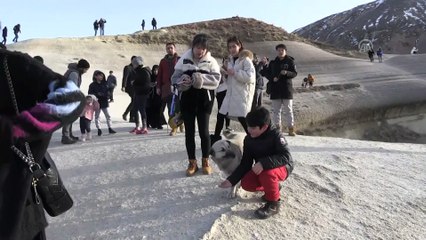 Kapadokya'da yarıyıl tatili yoğunluğu - NEVŞEHİR