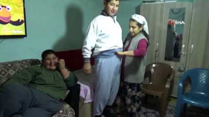 Babaları cinayete kurban gitti, engelli çocukları ile ortada kaldı