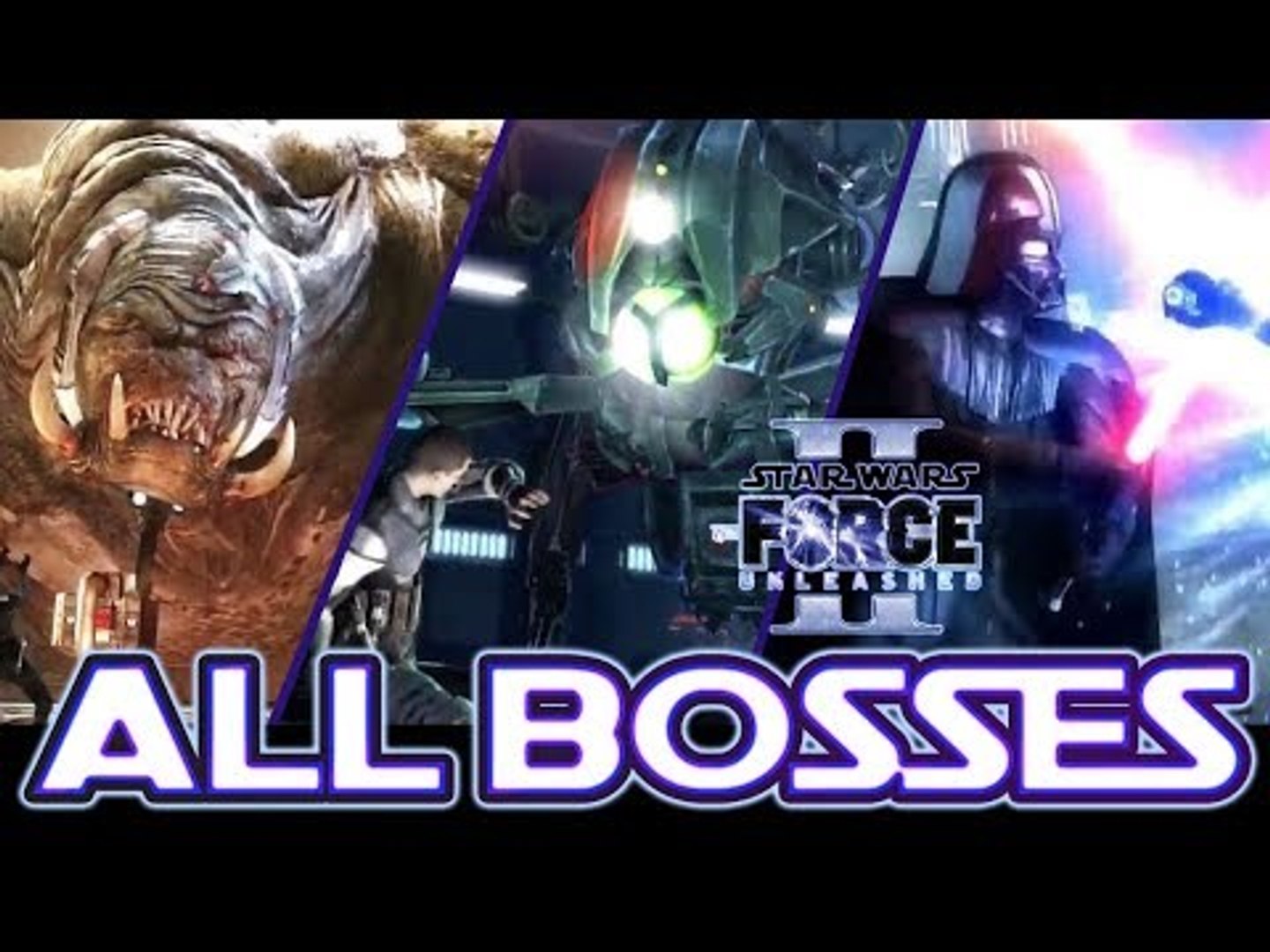Star Wars The Force Unleashed 2 All Bosses Ps3 X360 Pc Video Dailymotion