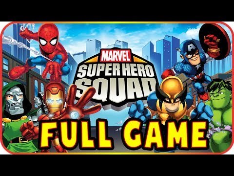 Marvel Super Hero Squad Walkthrough FULL GAME Longplay (PS2, PSP, Wii)