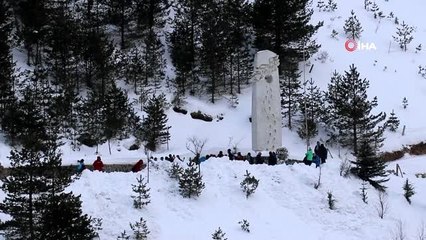 Çığ Şehitleri Zigana Dağı'nda Anıldı