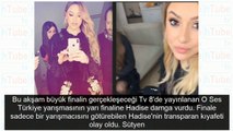 Hadise'nin sütyen gösteren transparan kıyafeti O Ses Türkiye'ye damga vurdu