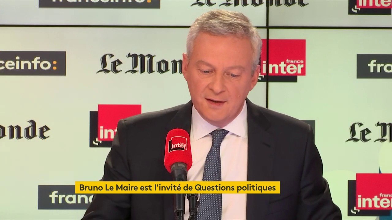 Bruno Le Maire : "Nous ne sommes pas dans des temps politiques ordinaires. On n'apporte pas une réponse comme ça en un claquement de doigts".