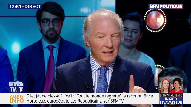 Le mot de la fin: J'ai une petite idée de mon prochain mandat au Parlement européen, Brice Hortefeux