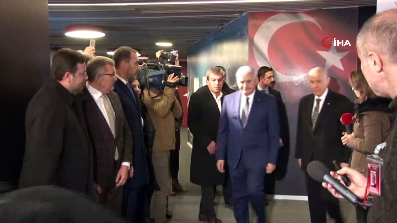 Binali Yıldırım ve Devlet Bahçeli'den görüşme sonrası açıklama