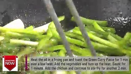 How to made Thai Green Curry chicken