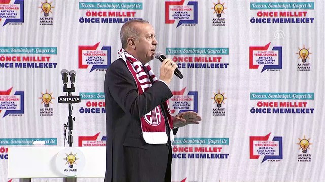 Cumhurbaşkanı Erdoğan: 'Türkiye'de her ilden her ilçeden her toplumsal kesimden oy alabilen tek parti AK Parti'dir' - ANTALYA