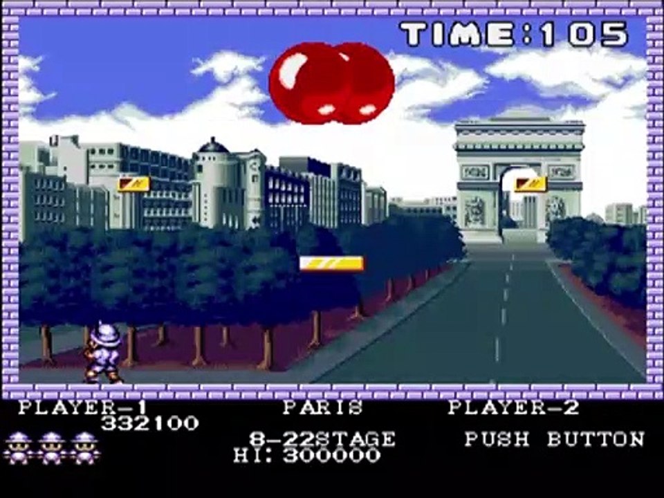 Pang OST (Amiga) - Paris Stage