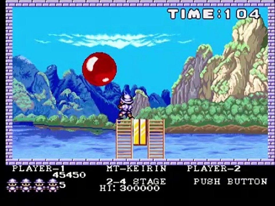 Pang OST (Amiga) - Mount Keirin Stage
