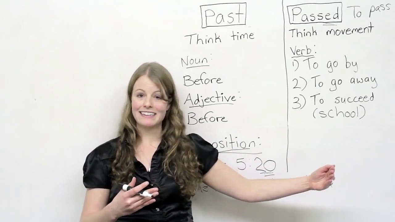 Passed or Past English Grammar