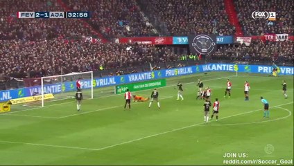 Hakim Ziyech Goal HD - Feyenoord 2 - 2 Ajax - 27.01.2019 (Full Replay)