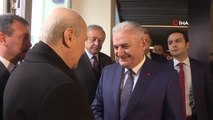 MHP Lideri Bahçeli'den TBMM Başkanı Yıldırım'a Seçim Ziyareti