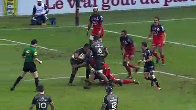 TOP 14 - Essai Sofiane GUITOUNE 1 (ST) - Toulouse - Grenoble - J15 - Saison 2018/2019