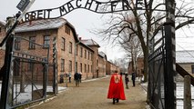 Memorial held at Auschwitz on International Holocaust Remembrance Day