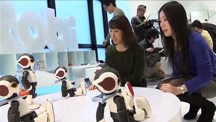 Tokyo : des robots pour divertir les clients