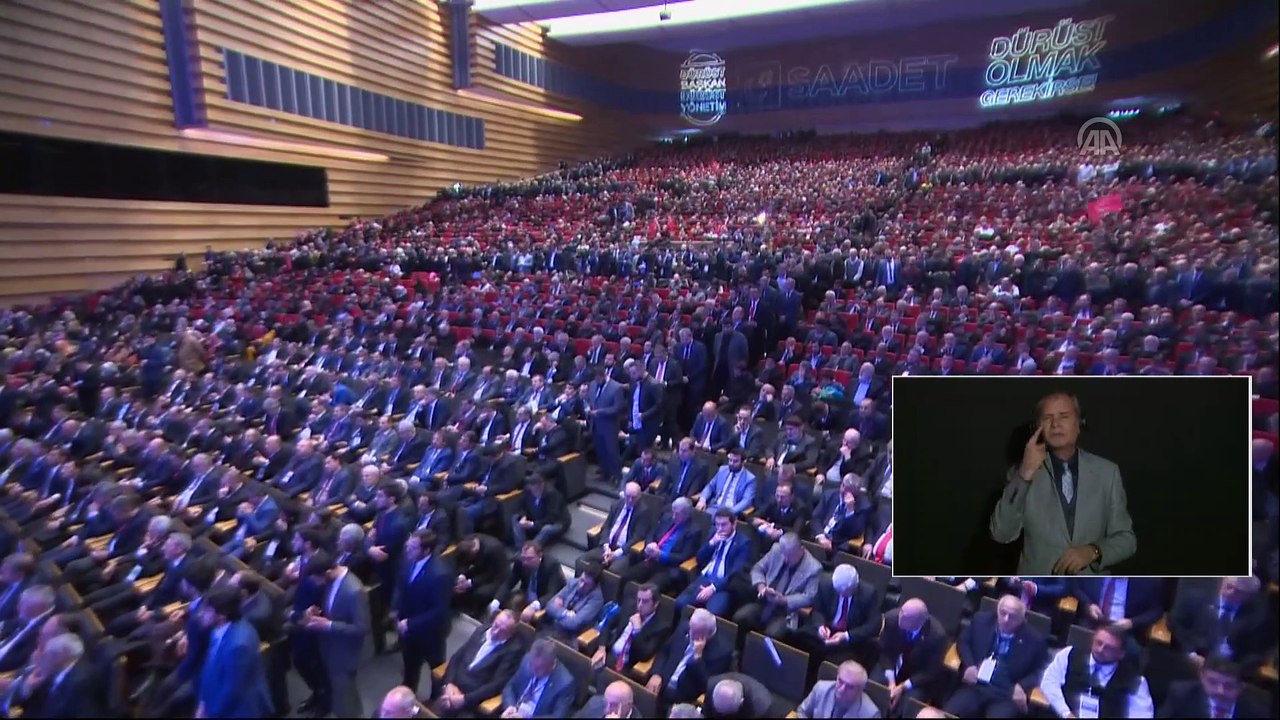Saadet Partisi Aday Tanıtım Toplantısı - ANKARA