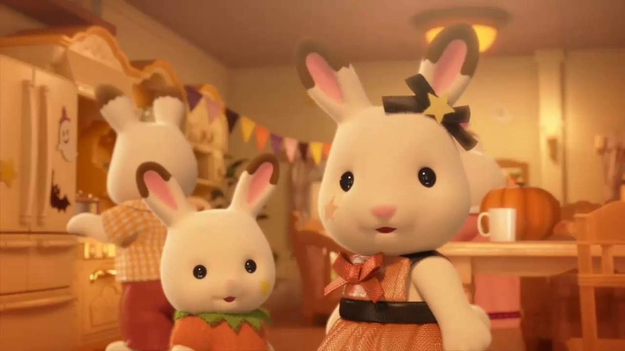 sylvanian families cartoon| The Great Halloween Adventure! (Best Quality)|english | sylvanian family