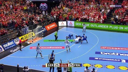 Hand : L'incroyable fin de match entre la France et l'Allemagne !